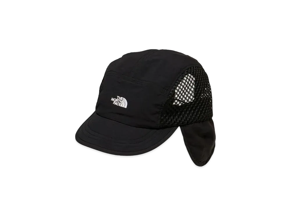 The North Face Freerun Earflap Cap "Black x Black"