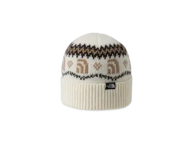 The North Face Half Dome Nordic Wool Beanie "Off White"