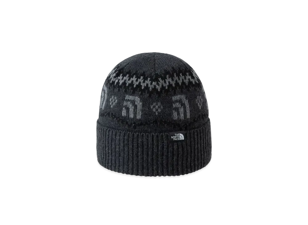 The North Face Half Dome Nordic Wool Beanie "Mix Charcoal"