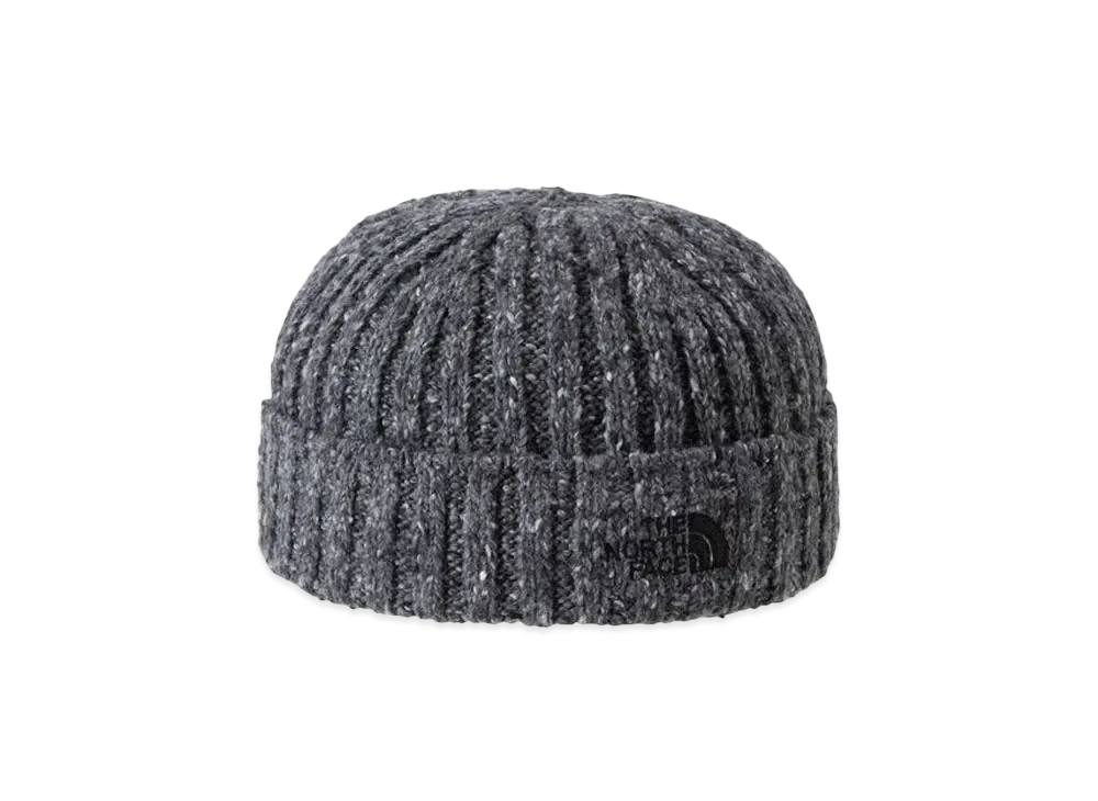 The North Face Short Fisherman Beanie "Mix Charcoal"