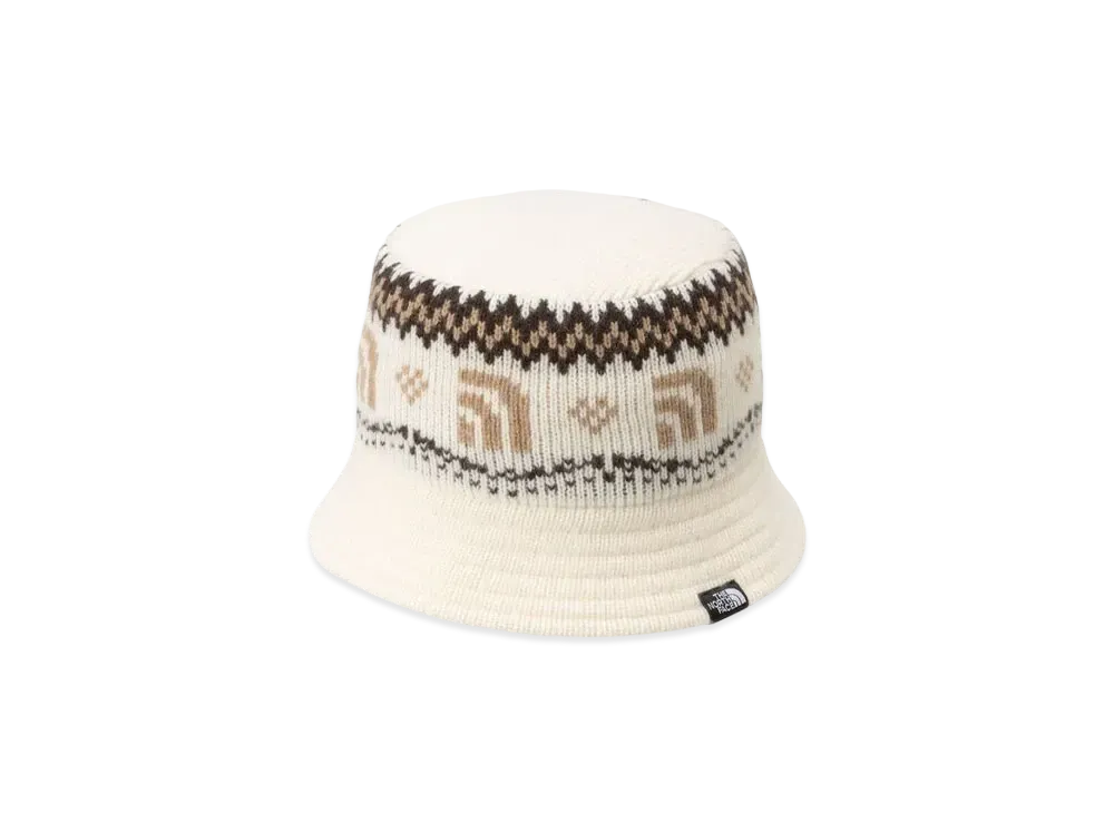The North Face Half Dome Nordic Wool Hat "Off White"