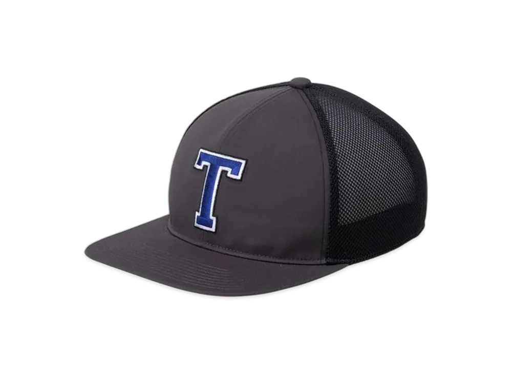 The North Face Logo Trucker Mesh Cap "Asphalt Gray"