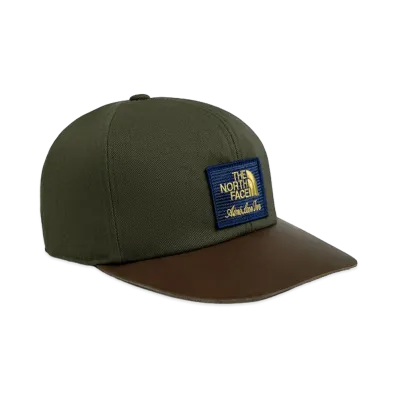 The North Face x Aime Leon Dore Leather Cap "New Taupe"