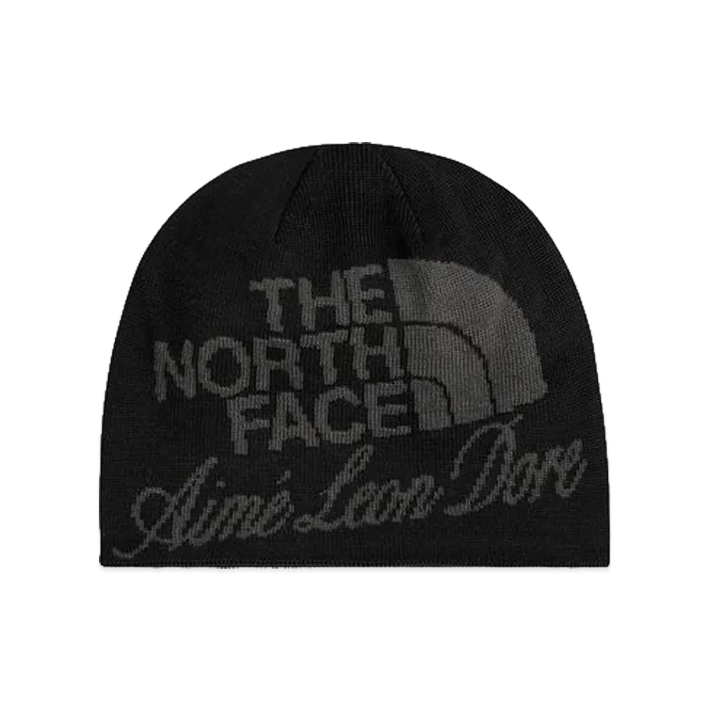 The North Face x Aime Leon Dore Jacquard Beanie "TNF Black"