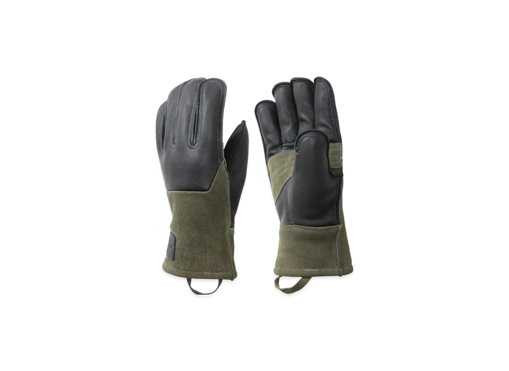 The North Face Bonfire Camping Gloves Boa "Newtop Green"