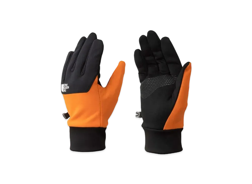 The North Face Windstopper E-tip Gloves "Mandarin"