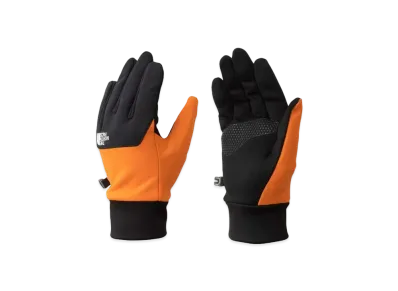 The North Face Windstopper E-tip Gloves "Mandarin"