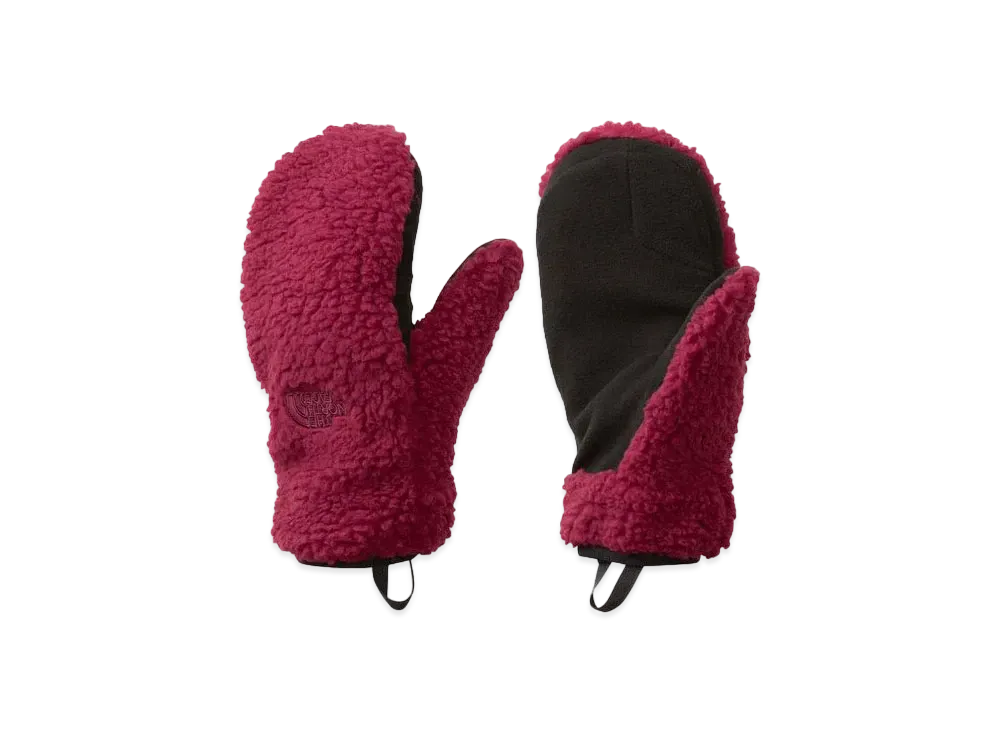 The North Face Reversible Extreme Pile Mitts "BeetrootxSmoked Pearls"