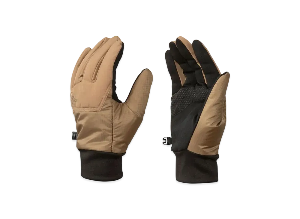 The North Face Windstopper Nuptse E-Tip Gloves "Utility Brown"