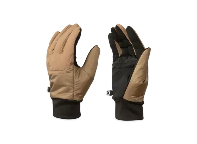 The North Face Windstopper Nuptse E-Tip Gloves "Utility Brown"