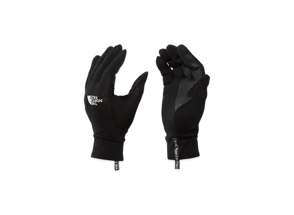 The North Face Wool Inner Glove "Black"