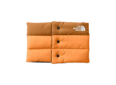 The North Face Nuptse Neck Gaiter "Iron CitrusxApricot Glaze"
