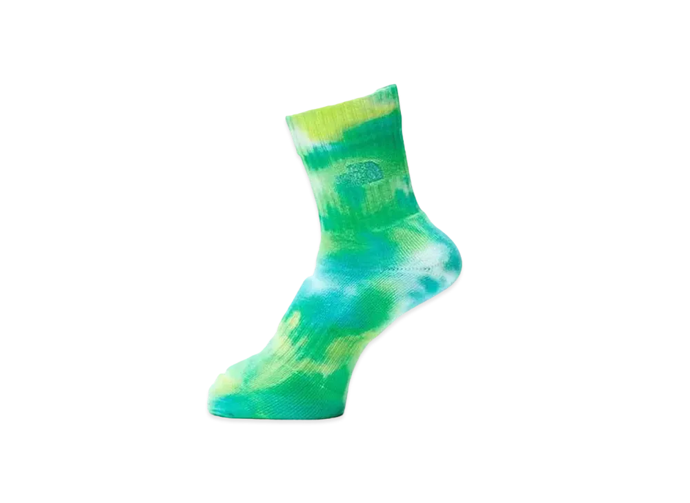 The North Face Tie Dye Crew "Lemon YellowxOptic Emerald"