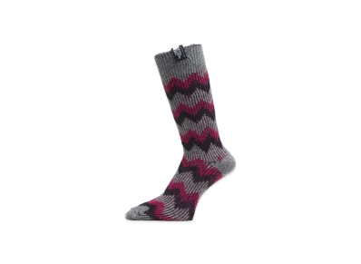 The North Face Nordic Wool Crew "Asphalt Gray x Alpine Plum"