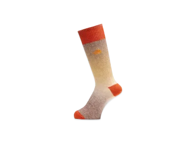 The North Face Faded Wool Crew "Chicory CoffeexTNF Orange"