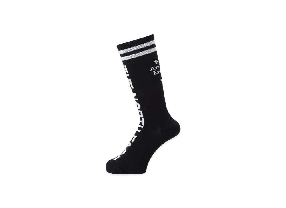 The North Face TNF Icons Text Logo Crew "TNF BlackxTNF White"