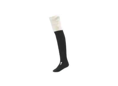The North Face Nuptse Bootie Socks Knee High "TNF BlackxTNF White"