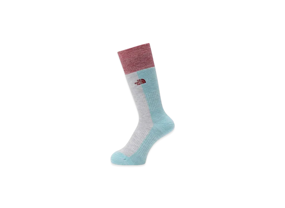 The North Face Trekkers Crew "Meld Gray/Point Red"