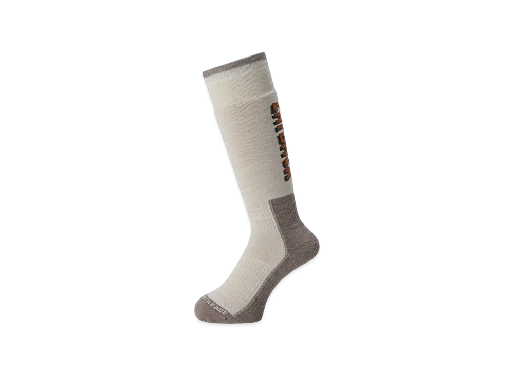 The North Face Snow Layback High Jacquard Logo "Vintage White/Mushroom"