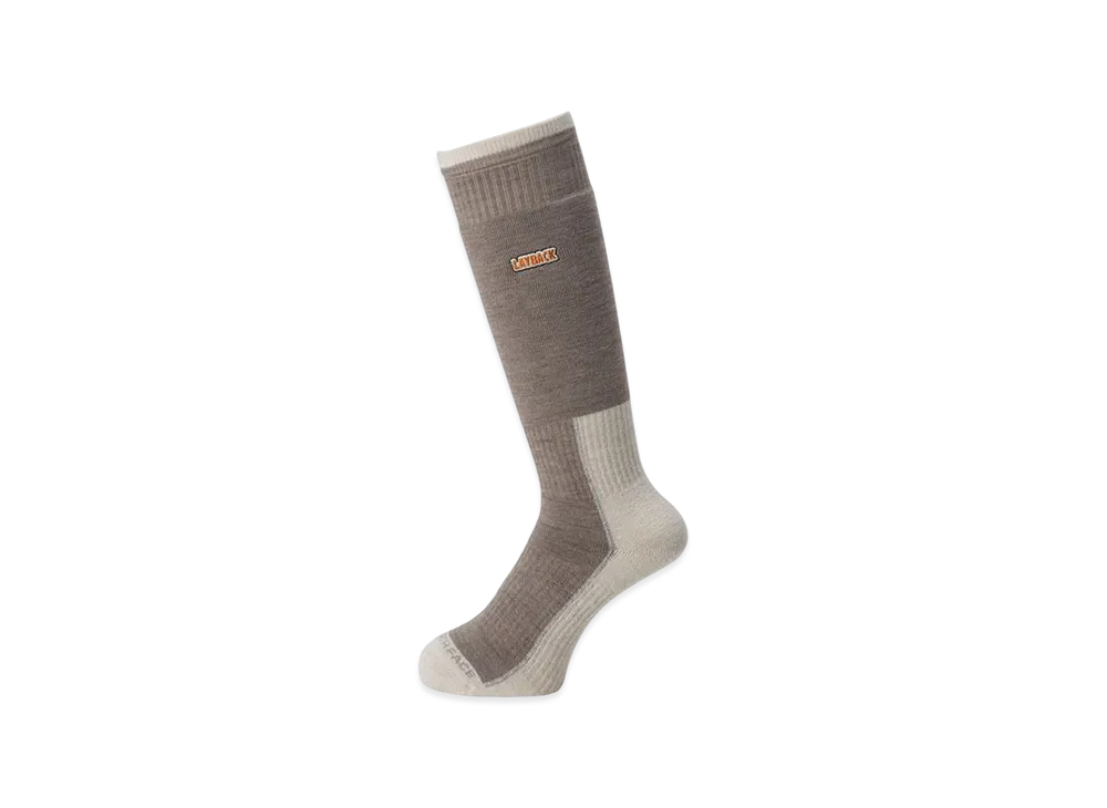 The North Face Snow Layback High Patch Logo "Mushroom/Vintage White"