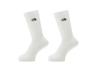 The North Face TNF Logo 2P Crew Unisex "TNF White/TNF White"