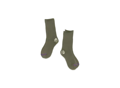 The North Face Purple Label Pack Field Socks 2P "Olive"