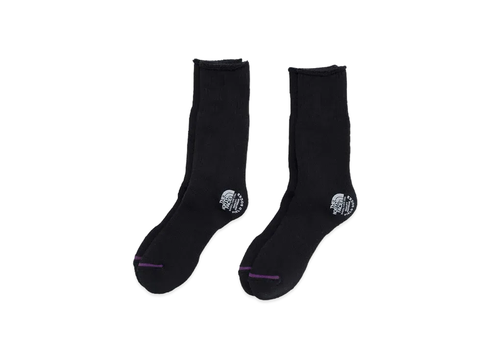The North Face The North Face PURPLE LABEL Pack Field Socks 2P "Black"