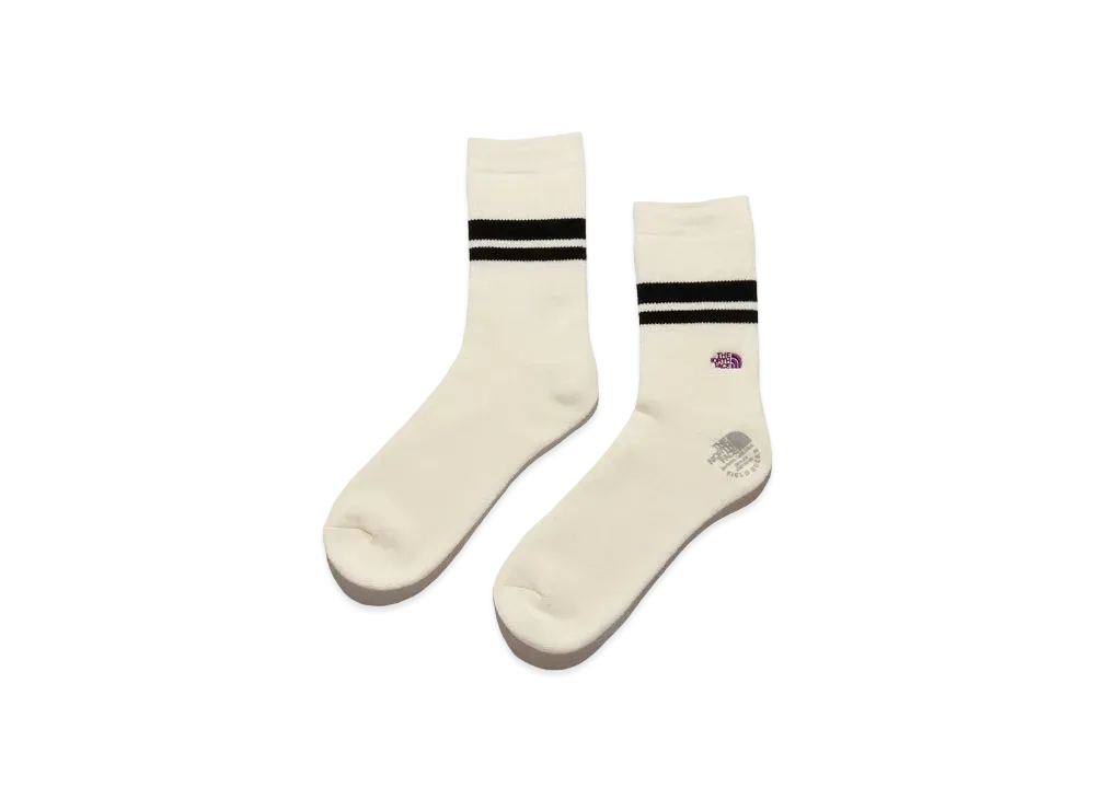 The North Face The North Face PURPLE LABEL Field Line Socks "Black"