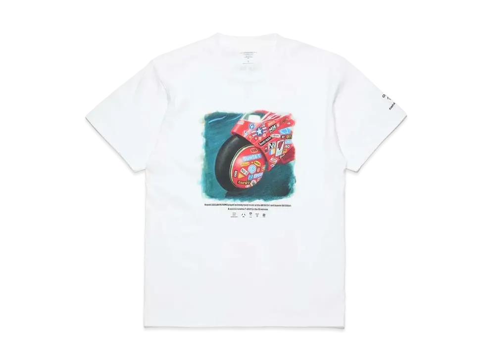 ナナナナ x アキラリミックス Tシャツ A "ホワイト"