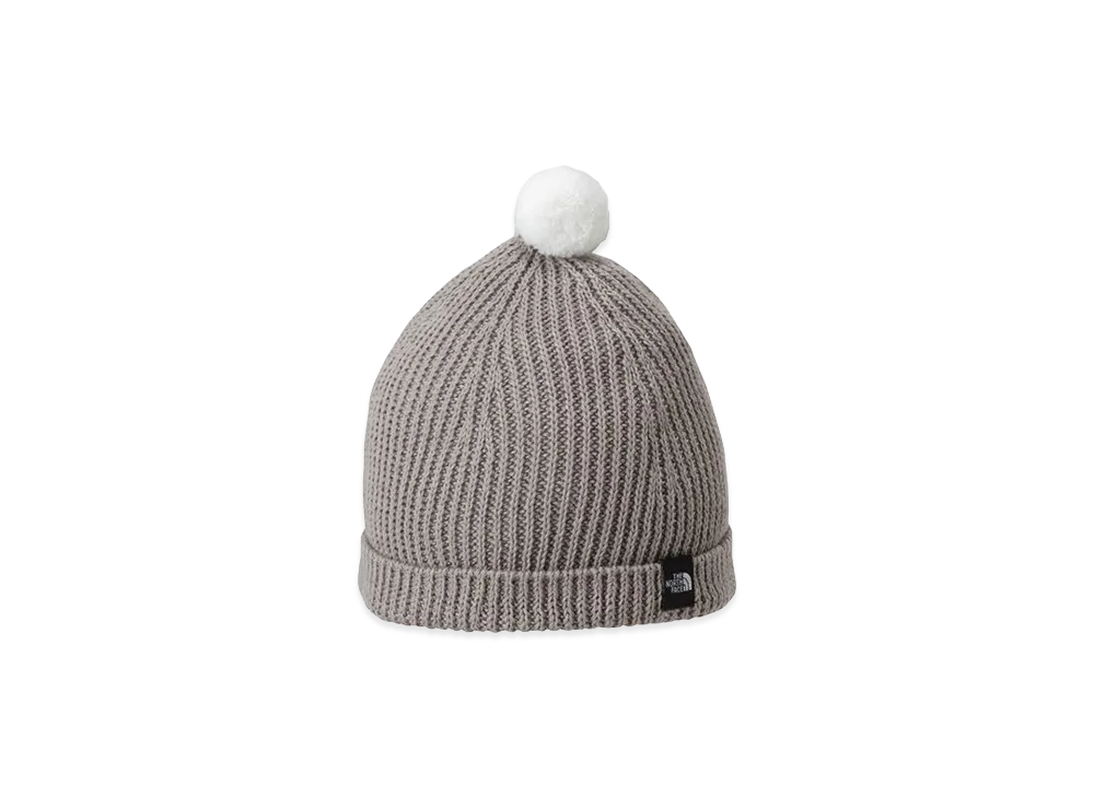 The North Face Kids Baby Pom Pom Cotton Beanie "Mushroom"