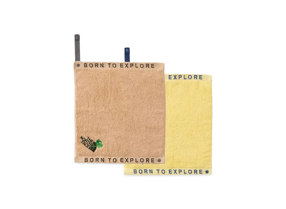 The North Face Baby Nature Dye Hand Towel Set "Clover C Flower"