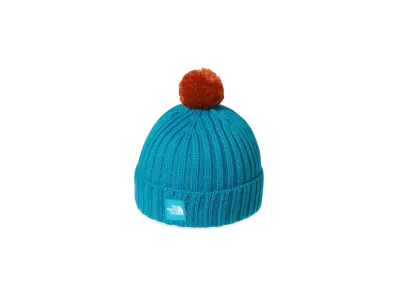 The North Face Baby Pompom Cappuccio "Alkaline Blue"