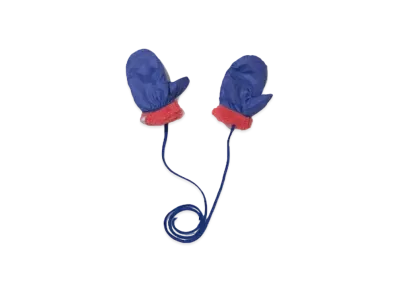 The North Face Baby Reversible Cozy Mitt (Kids) "Lapis Blue"