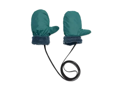 The North Face Baby Reversible Cozy Mitt Baby "Atlantic Deep Green"