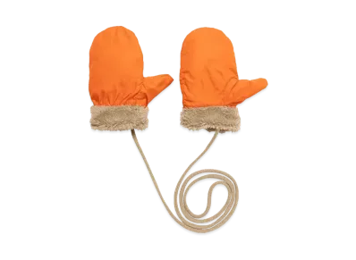 The North Face Baby Reversible Cozy Mitt Baby "Mandarin"
