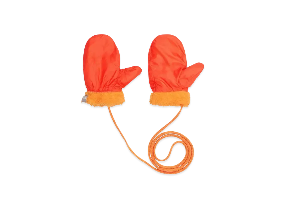 The North Face Baby Reversible Cozy Mitts "TNF Orange"