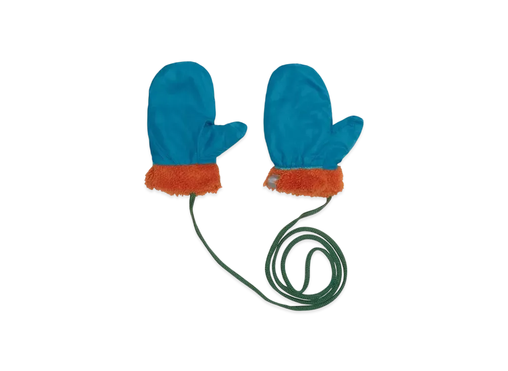 The North Face Baby Reversible Cozy Mitts "Alkaline Blue"