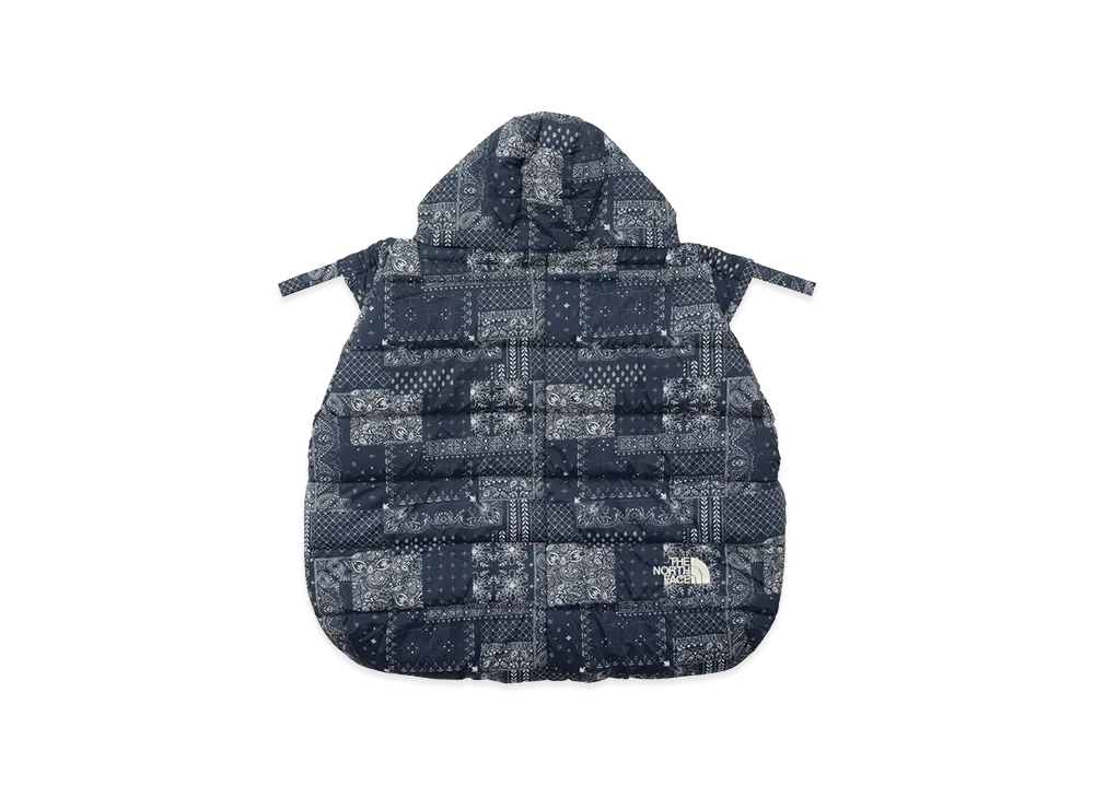The North Face Kids Novelty Baby Shell Blanket "Patchwork Navy"