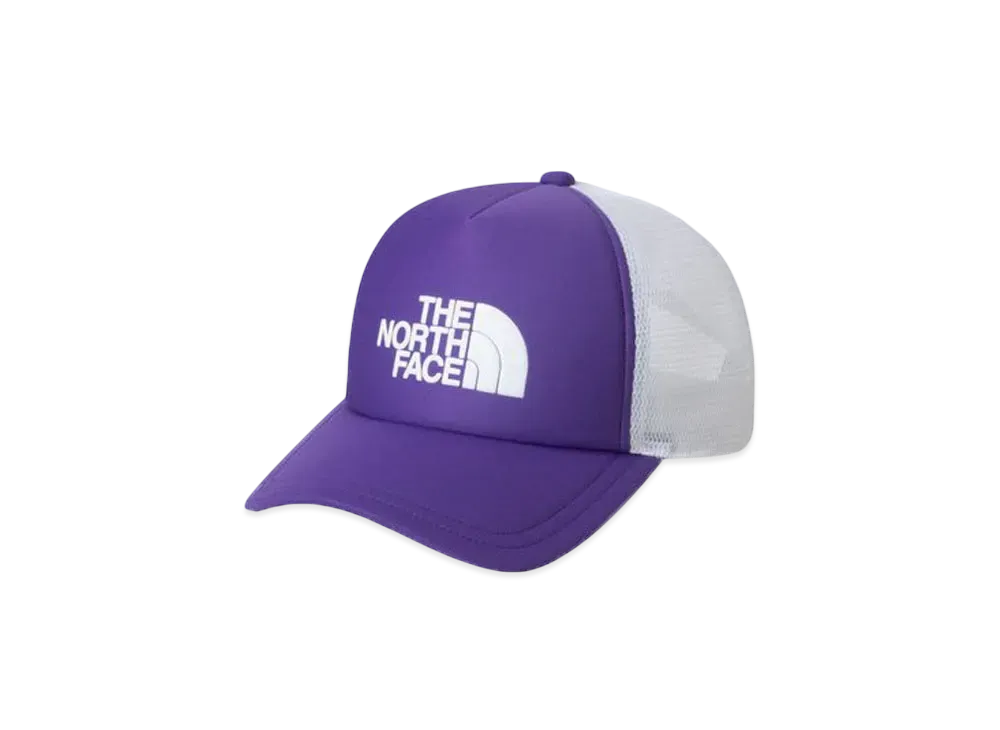 The North Face Kids Logo Mesh Cap "TNF Purple"