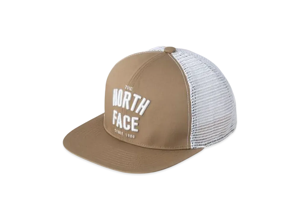 The North Face Kids Message Mesh Cap "Kelp Tan"