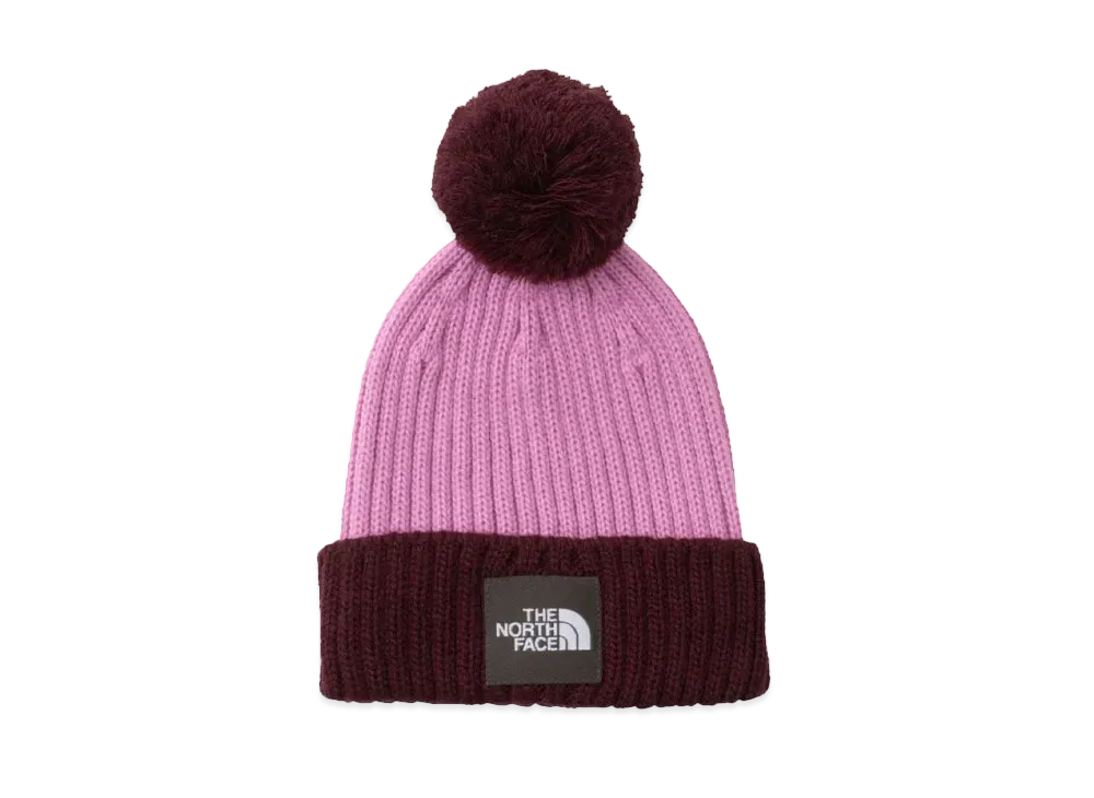 The North Face Kid's Pom Pom Cappucho "Orchid Pink"