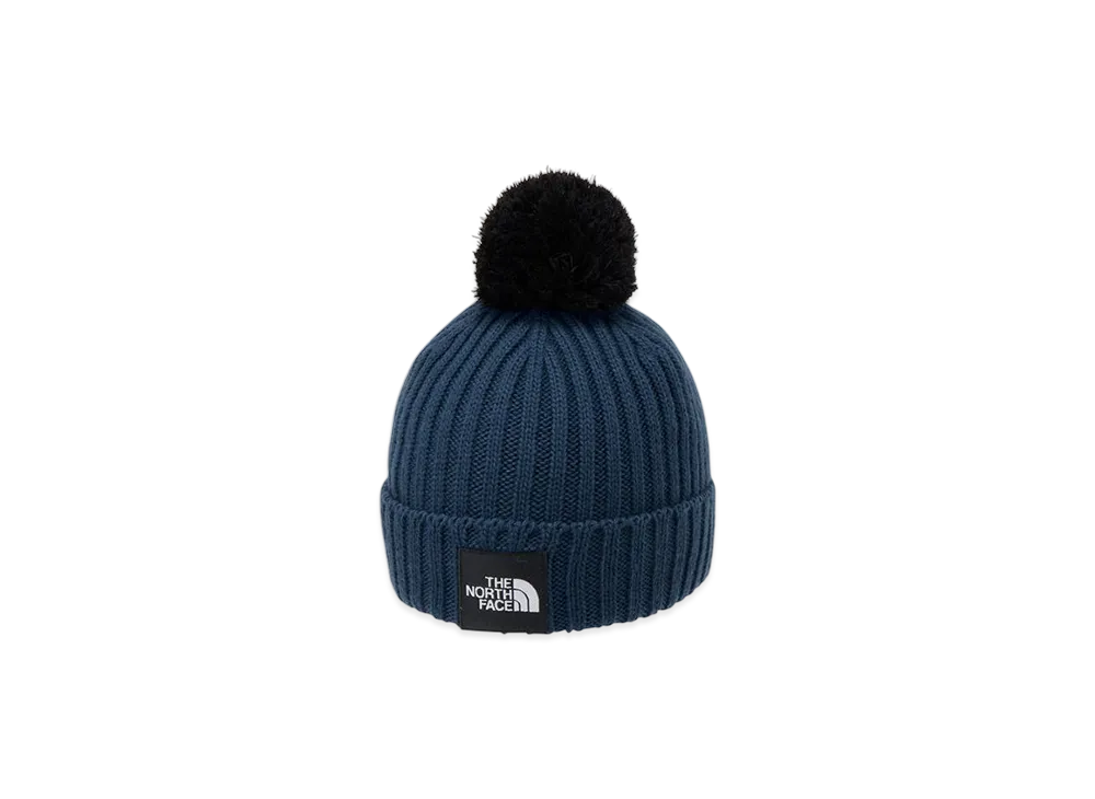 The North Face Kids Pompon Cappuccio "Mountain Blue"