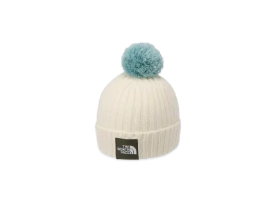 The North Face Kids Pompon Cappuccio "White Dunes"