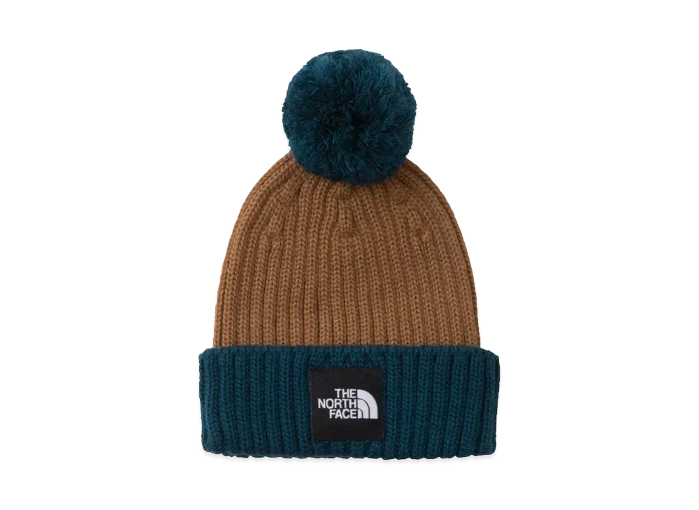 The North Face Kid's Pom Pom Cappucho "Utility Black"