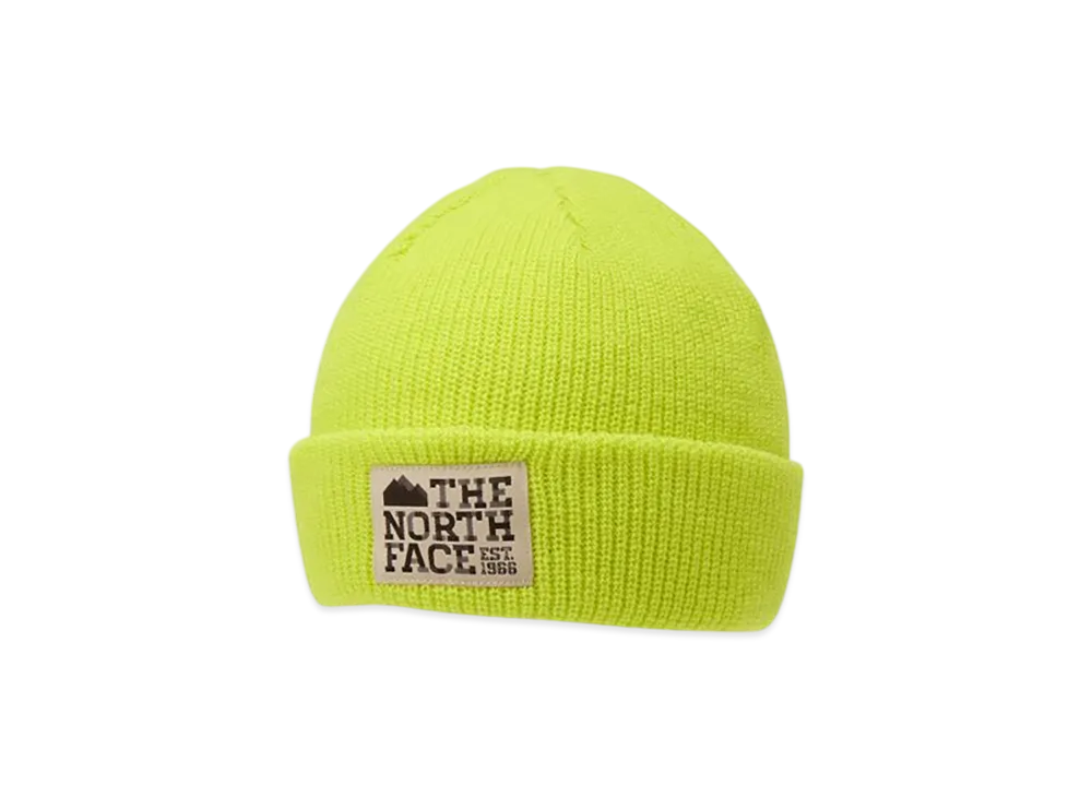 The North Face Kids Stitchwork Beanie "Astrolime"