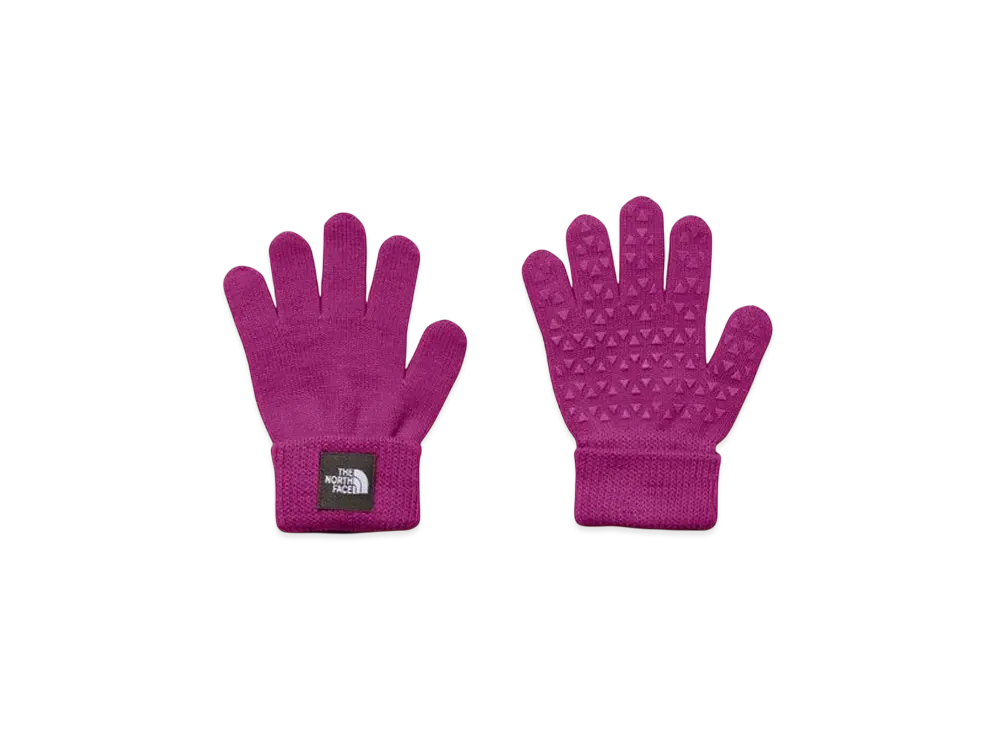 The North Face Kids Knit Gloves "Deep Mulberry"