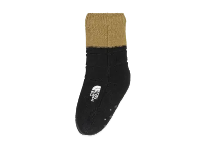 The North Face Kid's Nuptse Bootie Socks Kids "Utility brown x TNF black"