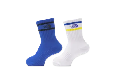 The North Face Free Run 2P Crew (Kids) "Solar Blue"