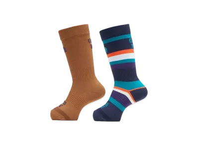 The North Face Kids Free Run Lite 2P Crew "Bronx Brown x Navy Boater"