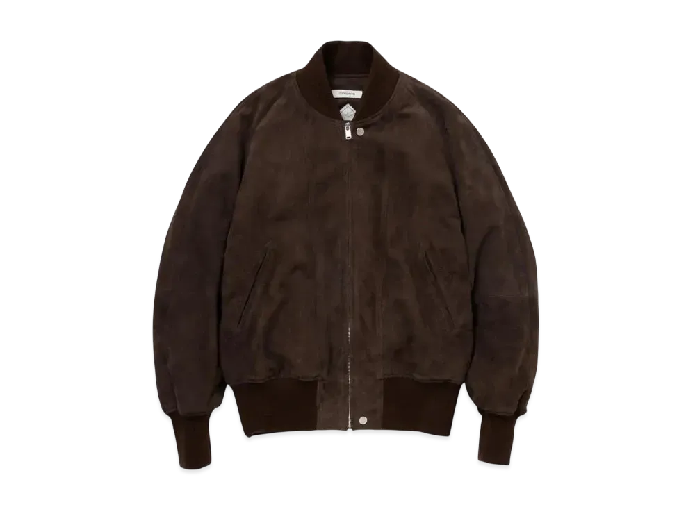 nonnative Student Blouson Sheep Leather With Gore-Tex Windstopper "Brown"